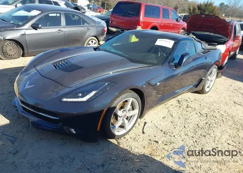 2014 Chevrolet Corvette Stingray from USA, damaged, VIN 1G1YA2D7XE5114562